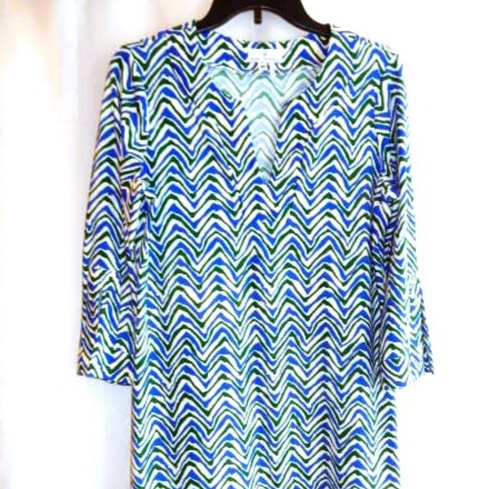 Jude Connally Multicolor Tunic Style Knit Dress in Size M